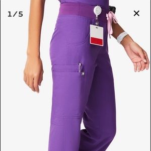 Limited Edition Ultra Violet Kade Cargo Scrub Pant